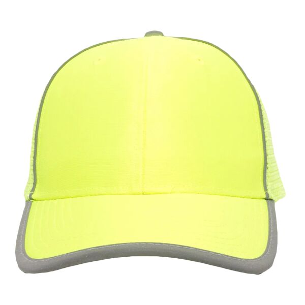 Hi-Vis Polyester W/Reflective Accents Mesh Back Thumbnail