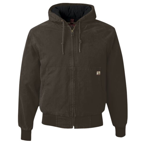Men's Cheyenne Boulder Cloth™ Hooded Jacket with Tricot Quilt Lining Thumbnail