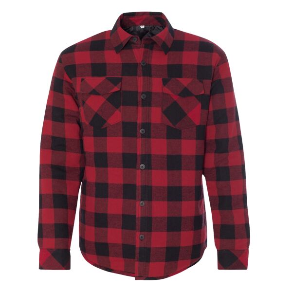 Men's Quilted Flannel Shirt Jacket Thumbnail