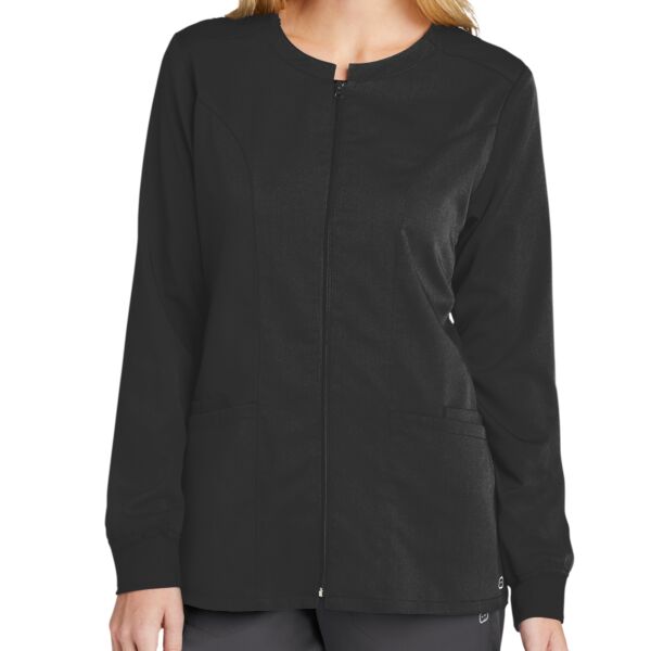Women's Premiere Flex Full Zip Scrub Jacket Thumbnail
