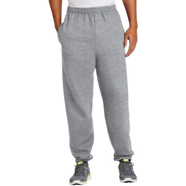 Unisex Sweatpants W/ Pockets (Cuffed Bottom) Thumbnail