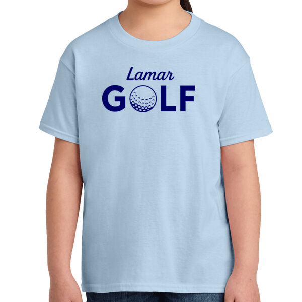 Lamar Girls Golf - Youth Softstyle ® T Shirt Thumbnail