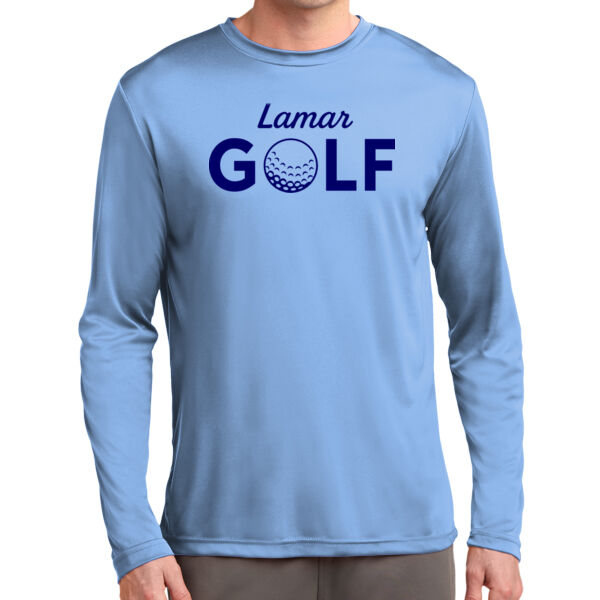 Lamar Girls Golf - Unisex Poly Long Sleeve T-Shirt Thumbnail