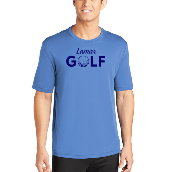 Lamar Girls Golf - Unisex Poly T-Shirt Thumbnail