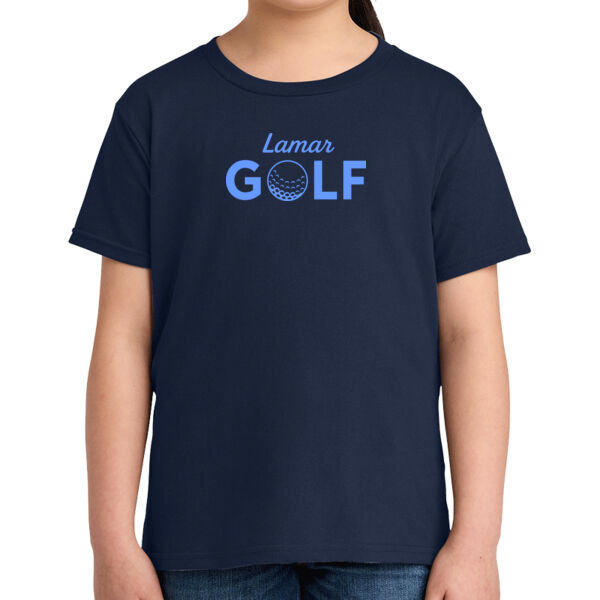 Lamar Girls Golf - Youth Softstyle ® T Shirt Thumbnail