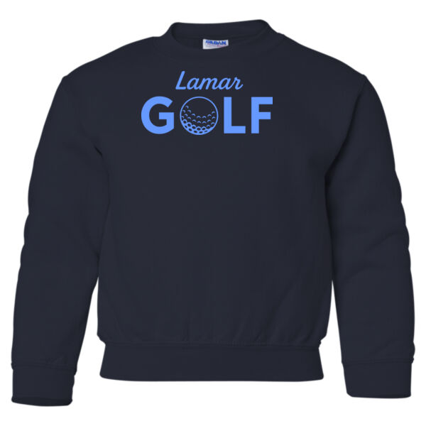 Lamar Girls Golf - Heavy Blend™ Youth Sweatshirt Thumbnail