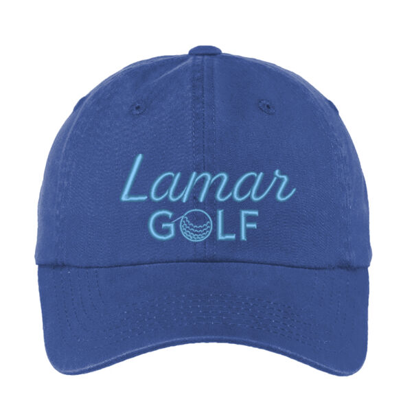 Lamar Girls Golf - Ladies Garment Washed Cap Thumbnail