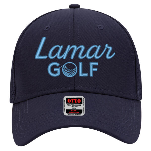 Lamar Girls Golf - OTTO CAP 6 Panel Low Profile Baseball Cap Thumbnail