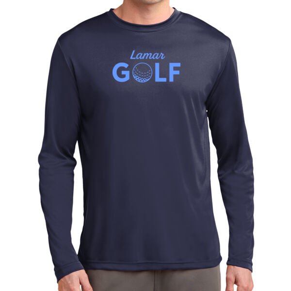 Lamar Girls Golf - Unisex Poly Long Sleeve T-Shirt Thumbnail