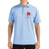 Cutter & Buck Virtue Eco Pique Tile Print Recycled Mens Polo Thumbnail