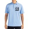Cutter & Buck Virtue Eco Pique Tile Print Recycled Mens Polo Thumbnail