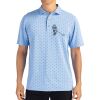 Cutter & Buck Virtue Eco Pique Tile Print Recycled Mens Polo Thumbnail