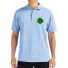 Cutter & Buck Virtue Eco Pique Tile Print Recycled Mens Polo Thumbnail