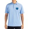 Cutter & Buck Virtue Eco Pique Tile Print Recycled Mens Polo Thumbnail